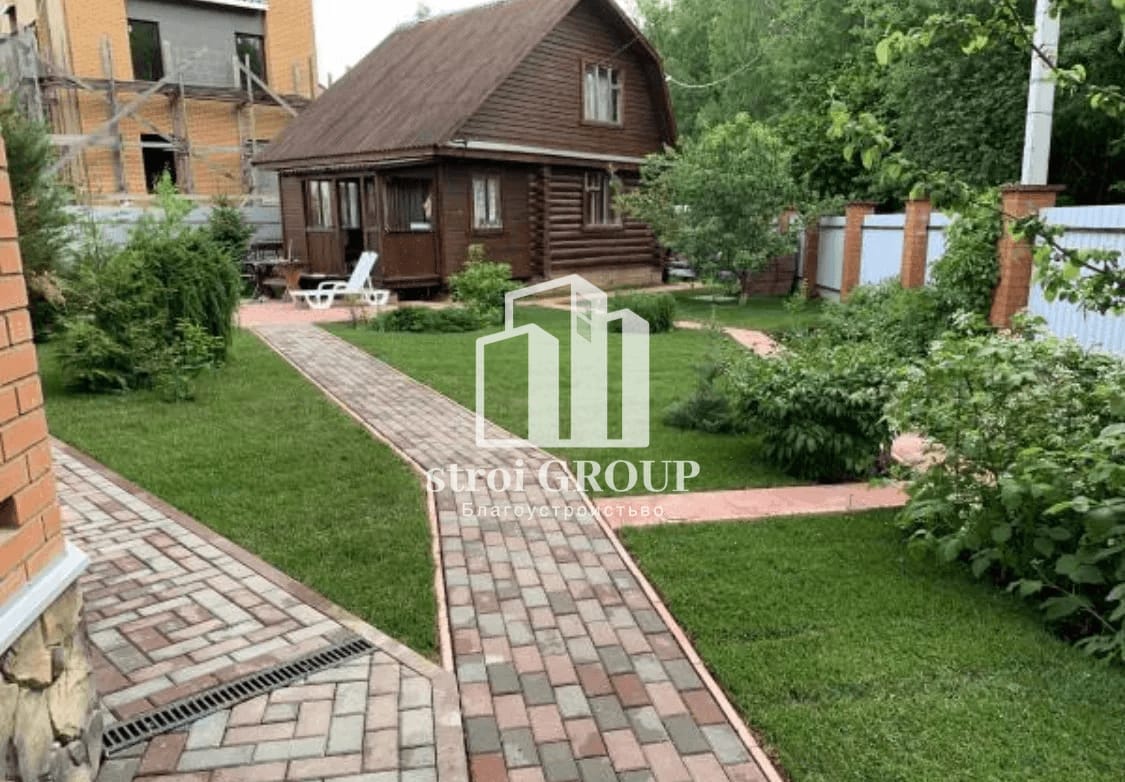 Готовый газон результат работы